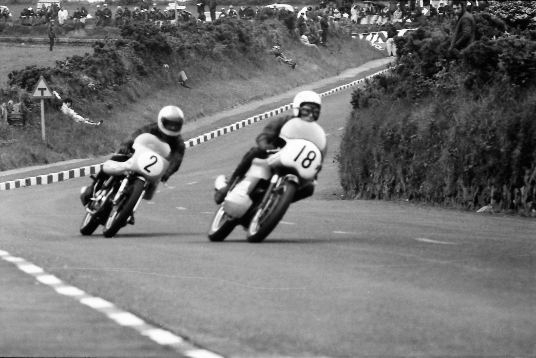 35mm Slide 1970's Isle Of Man TT Races original Slide V7 